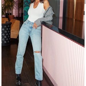 REVICE denim ex boyfriend/ player jeans
